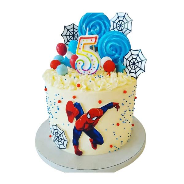 Spidey Sensation Cake